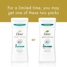 Dove Advanced Care Antiperspirant Deodorant Stick Sheer Cool For Soft, Resilient Skin, With 72-Hour Sweat & Odor Protection, 2.6 Oz - 純粹的酷 - 查看 3