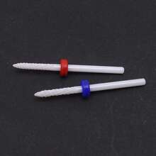 Easy Nail 1/2Pcs Professional Rocket Shape Ceramic Nail Drill Bit – Durable Nail File Bit For Cuticle Care & Gel Polish Removal - Multicolor - View 5