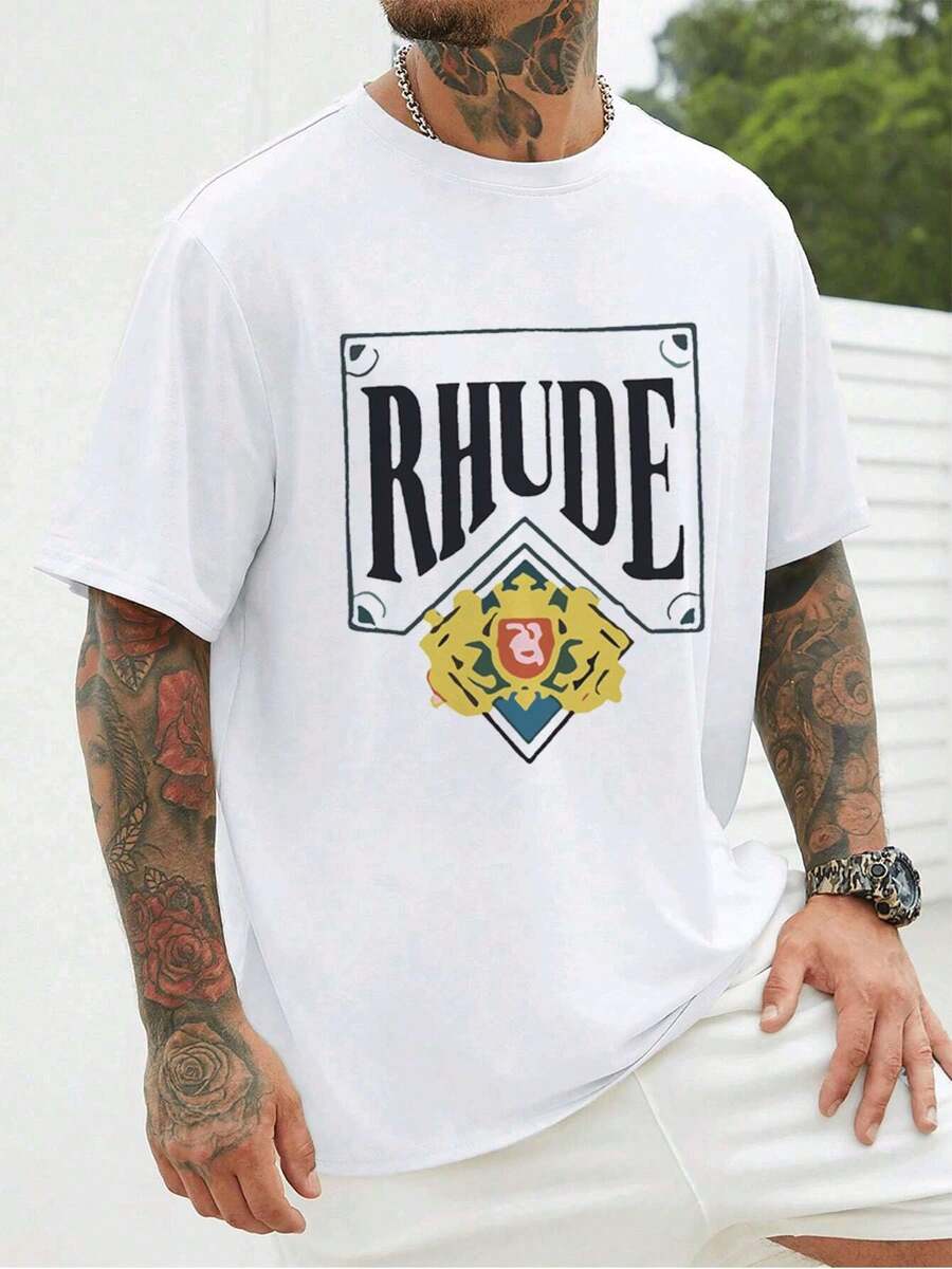 T-shirts pour hommes - Blanc - Voir 1