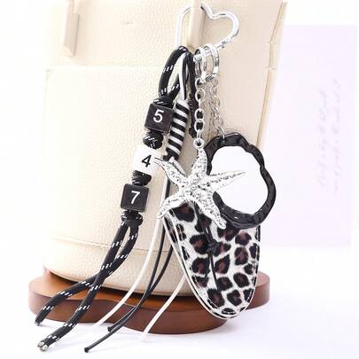 3 Piecesset Of Leather Magnetic Glasses Clip, Star Balloon Dog Pendant, Cute Bag Pendant, Bag Accessory, Wallet Pendant