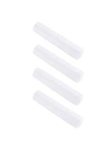 4 Rolls Of 107.5 Inch X 7.8 Inch White Sheer Organza Ribbon, Suitable For Indoor/Outdoor Wedding Chair Decor, Major Holiday Celebrations, Staircase And Balcony Railing Decoration - Multicolor - View 8
