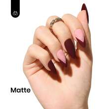 Beetles White Gel Nail Polish -1PC 15ml White Spring Colors Gel Polish - 梅洛葡萄酒 - 查看 4