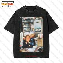 Dana Scully The Vintage Oversized T-Shirt YL8A, Retro Loose-Fit T-Shirt - Back 8 - View 6