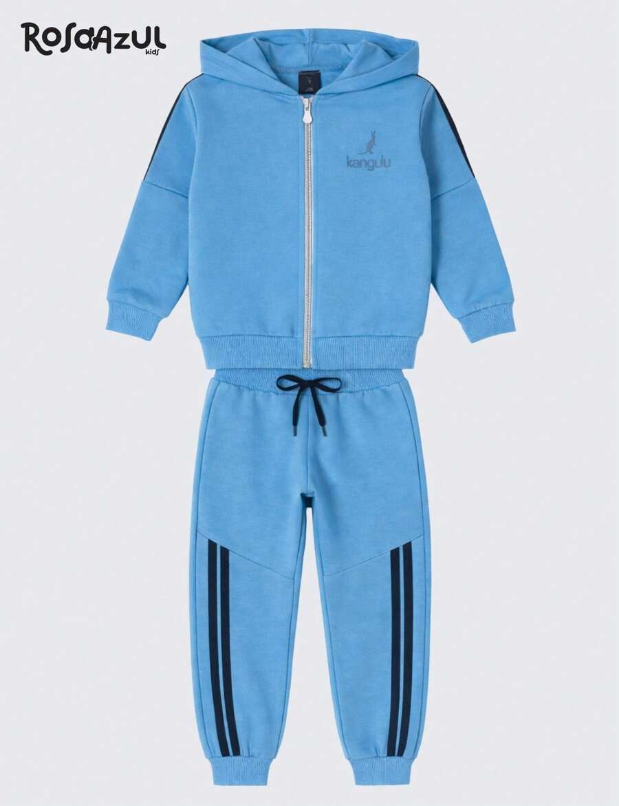 Kangulu Basic Winter Set For Boys - Blue - View 1
