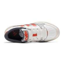 Adidas 2026 Lite Shuffle Comfortable Casual Sneakers, Low-Top Casual Sneakers For Daily Wear, Outdoor Sports, Lightweight And Fashionable Leisure Sneakers KH9027 - Bright White/Honor Amber/Shadow Gray - View 4
