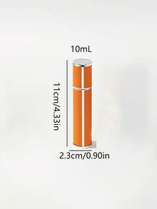 1 chai nước hoa da có thể tái sử dụng, chai xịt rỗng cầm tay, bình xịt nước hoa du lịch unisex, thiết kế nhỏ gọn, vòi xịt thời trang, đầu phun chất lượng, chiết nước hoa, dành cho người yêu thích nước hoa, sử dụng hàng ngày. - Xem 8