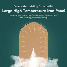 RAF Vaporizador de ropa portátil, con opciones de cable USB/eléctrico, plancha de vapor para el hogar, apto para telas y prendas de vestir, ideal para dormitorios de estudiantes y espacios pequeños, oferta especial para las temporadas de primavera y otoño - Blanco - Ver 8