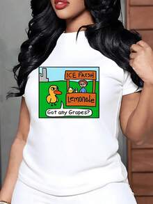 Women T-Shirts - White - View 8