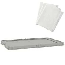 PawHut Dog Toilet - 灰色 - 查看 9