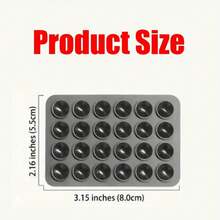 12pcs Silicone Suction Cup Holder, Multi-Functional Non-Slip Sticky Phone Stand Pad, Detachable Square Stand - Suitable For Hands-Free Selfie And Video Recording - Applicable For Makeup, Fitness, Shower, Car And Kitchen, Phone Holder - Multicolor - View 2