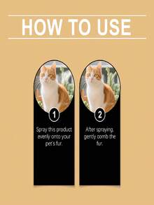 EelJoy Professional Pet Detangling Spray For Dogs & Cats, Instantly Removes Knots & Tangles, Suitable For Long-Haired Breeds! Nourishes Coarse Hair, Increases Shine & Luster, Reduces Shedding & Breakage, Non-Greasy Quick-Drying Conditioning Formula, Easy Brushing, Stress-Free Grooming - View 7