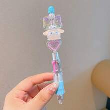 SANRIO Cherry Crystal Rhinestone Rotating Neutral Pen, Cute Dreamlike Laser Kumamon Cartoon - Multicolor - View 8