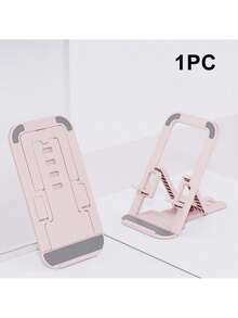 Foldable Desktop Phone Holder, Card-Style Tablet Stand, Ultra-Thin 4-Level Adjustable Holder - Multicolor - View 6