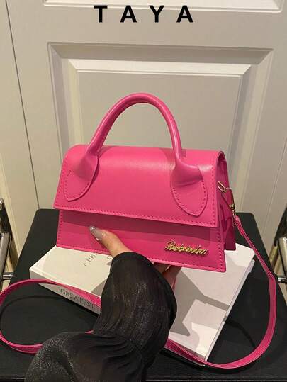 1pc High-Quality Flap Handbag, Suitable For Women's Casual, Dating, All Seasons