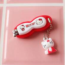 SANRIO 1/Cute Cartoon Design Stainless Steel Nail Clipper - Suitable For Nail And Foot Care, Odorless, Nail Tools | Fun Accessories | Durable Nail Clippers, Nail Care Essentials, Birthday Gifts, Valentine's Day, Weddings, Travel Accessories - Cartoon - View 13