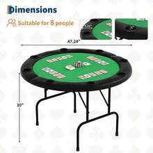 Game Tables - Crna ivica + zelena - Viev 2