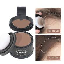 MAYCHEER Hairline Shadow Powder Magical Fluffy Thin Hair Powder, Stain-Proof, Instantly Conceal Hairline And Hair Root, Waterproof Hairline Powder Filler For Natural Look - 8#Tender yellow - 查看 2