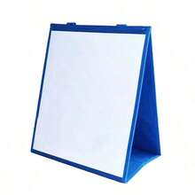 hoojojo 1 Bảng trắng từ tính gấp gọn dùng cho trẻ em, bảng viết vẽ hai mặt có thể xóa được, bảng ghi nhớ để bàn, dụng cụ hỗ trợ giảng dạy trong lớp học, văn phòng phẩm giáo dục, đồ dùng học tập, dụng cụ chuẩn bị cho năm học mới. - Nhiều màu - Xem 13