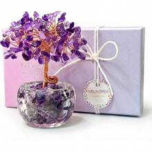 Garden Statues & Sculptures - Purple Amethyst - View 1