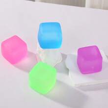 新款可爱奶酪挤压玩具，新奇奶酪挤压玩具，适合作为圣诞节、派对小礼物 - 彩色 - 查看 3