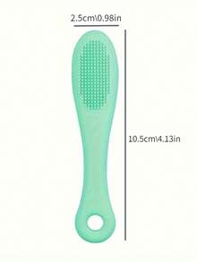 1pc Soft Silicone Nose Brush, For Cleaning, Blackhead Removal, Nostril And Facial Exfoliation - Multicolor - View 9