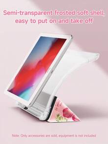 1 件装热带海洋植物图案扁平保护套，兼容 iPad 10.2 英寸（2021/2020 款，第十/九/八代，A16 芯片）、11 英寸（第十一代，2025 款）、Galaxy Tab A8 10.5 英寸（2022 款），平板电脑保护套带笔槽，支持自动休眠/唤醒，是理想的礼品之选。 - 彩色 - 查看 5