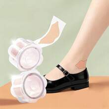 1 Box (30pcs) Multi-Function Anti-Friction Pads, Invisible Skin-Colored Heel Grips, Easy-Tear Anti-Chafing Stickers, Portable Foot Care Protectors For High Heels, Sneakers, Hands And Toes - Lip-shaped Anti-abrasion Pads - View 5