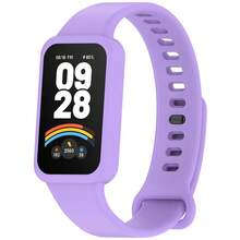 Compatible With Xiaomi Smart Band 9 Active Silicone Strap Smart Watches Accessories Bracelet For Band 3 Strap Watch Cover Durable Soft Replacement Band Accessories - Multicolor - View 7
