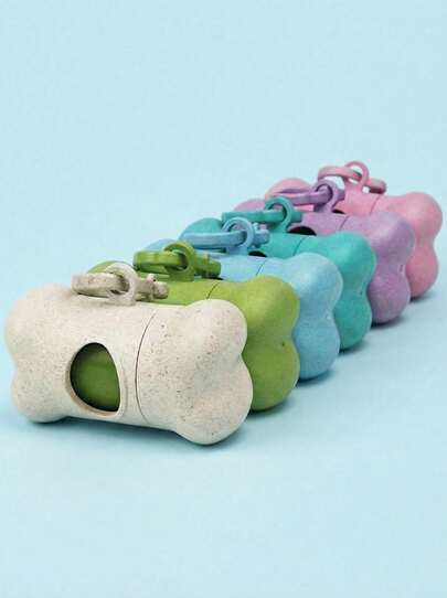 PETSIN Máy phân phối túi đựng chất thải cho chó rảnh tay - Nhựa bền, không cần pin, lý tưởng cho việc đi dạo và huấn luyện ngoài trời