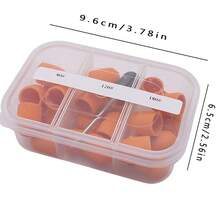 Easy Nail New 30pcs 10mm Nail Sanding Caps With 1pc Bit For Foot File Remover Manicure Pedicure Nail Polishing Burr Home Salon Use, - Multicolor - View 5