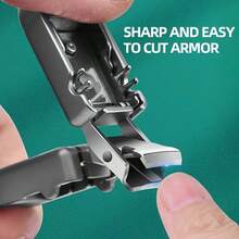 Bộ kìm cắt móng tay và móng chân mini hình mèo dễ thương, lưỡi dao bằng thép không gỉ, thiết kế hình mèo hoạt hình, có móc treo, chống nước bắn, thích hợp để cắt móng tay và móng chân, bền và sắc bén, lý tưởng cho du lịch, chăm sóc cá nhân hàng ngày, quà tặng cho phụ nữ và bé gái. - Nhiều màu - Xem 4