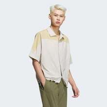 Adidas 男士 TH LW 短袖衬衫 JZ8405 - 白色 - 查看 5