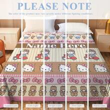 SANRIO Chăn lông cừu cá nhân hóa - Tên tùy chỉnh, chăn flannel mềm mại, món quà ấm áp và thoải mái dành cho gia đình và bạn bè, thích hợp để trang trí nhà cửa hoặc các dịp lễ hội. - Nhiều màu - Xem 9