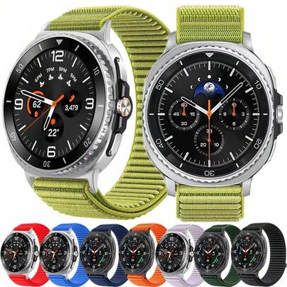 Nylon Loop Strap Compatible With Samsung Galaxy Watch 8 40/44mm, Adjustable Bracelet Compatible With Samsung Watch 8/8 Classic Band Accessories