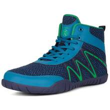 Wrestling Shoes Mens Boxing Shoe Fitness Sneakers Zero Drop Sole - Royal Blue - View 12