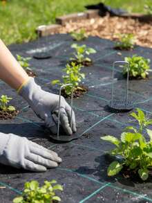 镀锌U型地钉，带垫片和拆卸工具钩，用于固定草坪、草皮、布料、薄膜、温室防虫网、遮阳网 - 花園U型地釘 - 查看 8