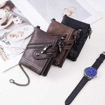 CHARM INFINITE محفظة جلدية بيلفولد للرجال والنساء بمقاس عام مناسب وعملي للاستخدام اليومي