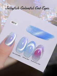 MISS SHAKA 10毫升春夏热销冰透明粉绿蓝冰岛极光玻璃珠珍珠猫眼凝胶指甲油美白流行百搭美甲用品 - 彩色 - 查看 19