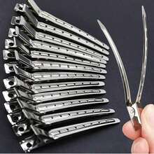 24 Pcs Alligator Curl Clips, 1.8 Inch Single Prong Clips Hair Accessories For Hair Styling, Hair Coloring, Silver, Claw Clips, Hair Claws, Hair Slide, Hair Barrettes, Head Accessories, Hairpin - Kích thước trung bình 5,5cm/2,17 inch - Xem 1