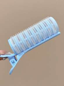 1pc Grid Hollow Hair Comb, Massage Comb, Anti-Static Large Curved Comb, Bone Comb, Curling Tube, Suitable For Natural Curly Hair, Creates Voluminous High Crown - Multicolor - View 9