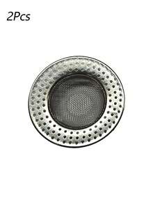 Colador de malla de hierro fundido | Adecuado para ducha, bañera, fregadero, puede recolectar cabello, diseño fácil de instalar, resistente a la oxidación, dispositivo protector ideal para tuberías de drenaje de baño y cocina, previene el cabello, los desechos y la acumulación, duradero y fácil de mantener. - Multicolor - Ver 10