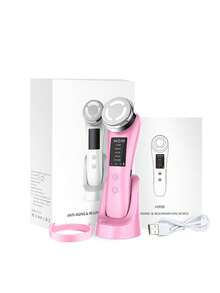 专业美容光子微电流紧肤射频美容仪，面部按摩仪 - 彩色 - 查看 8