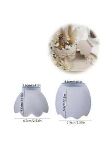 2pcs DIY Crystal Epoxy Resin Mold, Egg Shaped Storage Box Mold, Jewelry Box Candle Holder Mold, Easter Egg Storage Box Decor, Silicone Mold - Silicone Mold - View 8