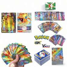 P-Oke-Mon Battle Arena Trading Cards Set With Strategic Ability Cards And Diverse Combat Scenarios, Suitable For Fans Who Enjoy Competitive Card Play And Collection Random Delivery - Multicolor - View 8