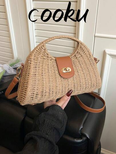 1pc New Fashionable One Shoulder Crossbody Handbag, Suitable For Party, Banquet, Daily Commute, Can Store Phone, Mirror, Keys, Lipstick, Wallet, Ideal For Christmas, Mother's Day, Birthday Gift