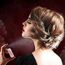 Atomizador de perfume recargable, botellas de viaje portátiles a prueba de fugas, mini vaporizador para colonia y aceites esenciales, botellas de perfume vacías de plástico con patrones únicos, paquete de 2 piezas de 5 ml, mariposa - Mariposa - Ver 6