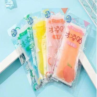 100 miếng (2 miếng/gói) Miếng dán bạc hà mát lạnh, giúp giải nhiệt sảng khoái, rất cần thiết cho du lịch mùa hè.