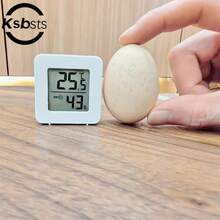 6pcs DIY Cute Floral Hygrometer, High Precision, Comfort Display, Celsius Display, Battery Powered, Easy Operation (1pc Random Floral) - View 9