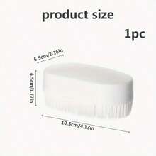 1pc, Laundry Brush, Household Soft Bristled Brush, Collar Brush, Laundry Brush, Clothes And Shoes Cleaning Brush, Store Shoe Washing Brush - A - View 4