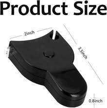 1 PCS 60-Inch Body Measuring Tape, Retractable For Tailor Sewing Fitness Weight Loss - 1 - View 3